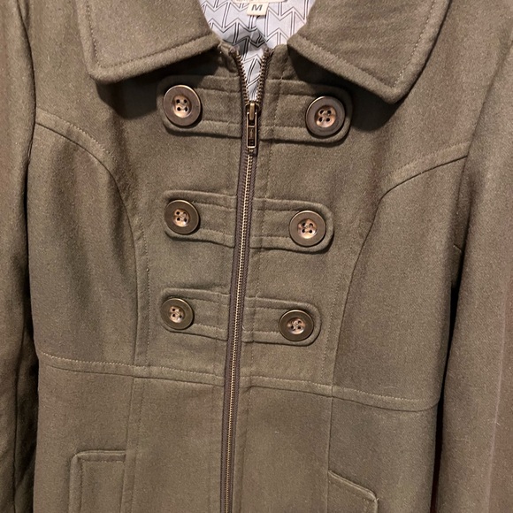 Military Style Coat - Picture 3 of 5